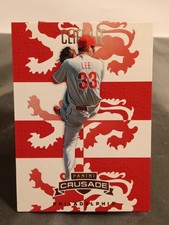 2025 Panini Crusade #172 Cliff Lee - Philadelphia Phillies 