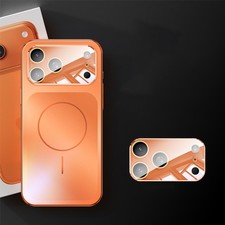 Rugged Magnetic Case Built-in Lens Protector Fr iPhone 17 Pro Max 16 15 14 13 12