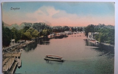 Berlin-Treptow, An der Spree, 1910,Biergarten, Zenner u.a.
