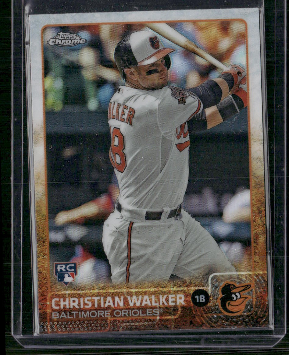 2015 Topps Chrome #192 Christian Walker Refractor