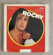 Rocky Sylvester Stallone Video Disc RCA SelectaVision CED