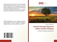 Foncier Extraterritorial Et Cadre Juridico-Ethique Joseph-Eric Nnomenko'o Buch
