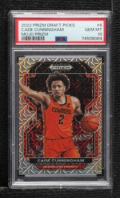 2022-23 Panini Prizm Draft Picks Mojo Prizm 20/25 Cade Cunningham #6 0j5z