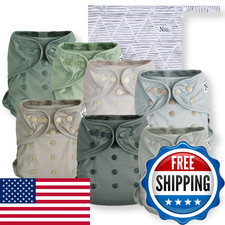 Nora'S Nursery Noras Nursery Cloth Diaper Cover Reusable Cover Snap Closure