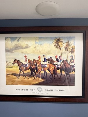Andre Pater Framed 1999 Breeders' Cup Championship Print - Gulfstream Park
