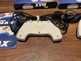 X2 NES MAX Controller Nintendo Complete CIB Great Condition