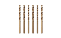 M42 Cobalt Bohrer 2.5Mm, 6Pcs Metallbohrer Set, Stahlbohrer