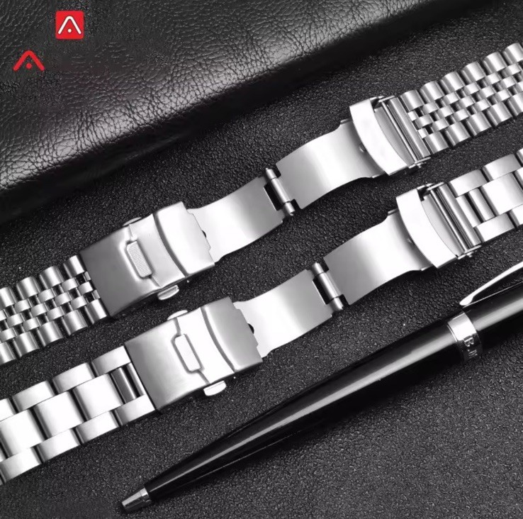 Oyster/Jubilee/ Presidential Watch Strap Steel Curved End for 20-22mm image 7