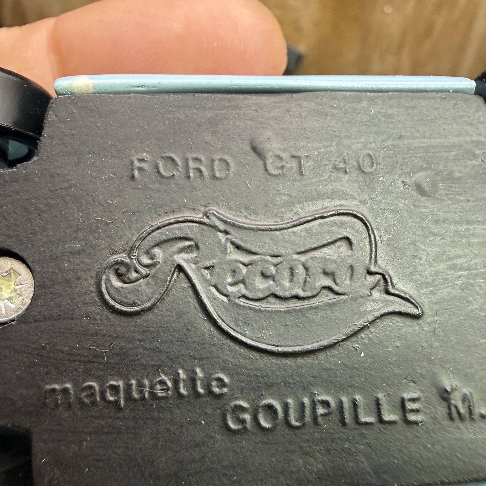 Record Models Ford GT40 Gulf #7 1:43 Resin Hand Built Vintage France