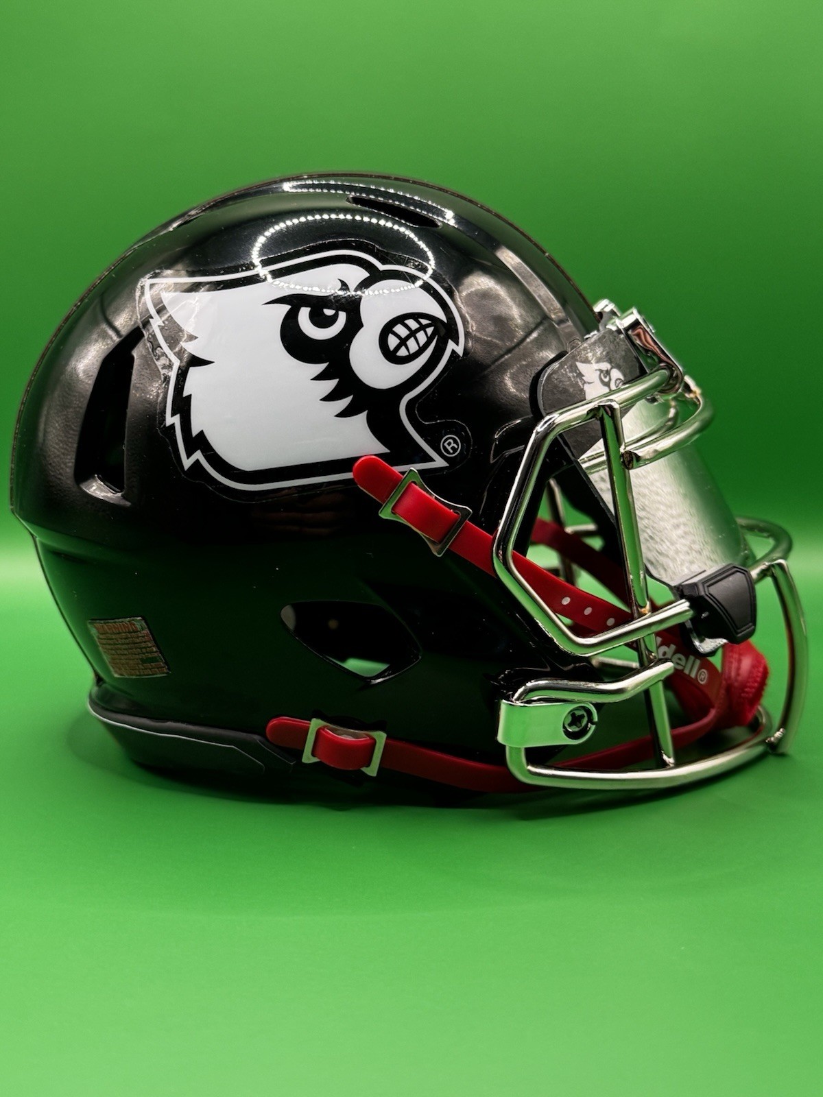 Silver Chrome Metal Mask