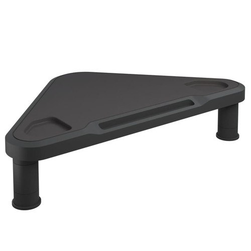 Monitorstandaard hoek 49x28x10,5 cm zwart vidaXL - Afbeelding 2 van 7