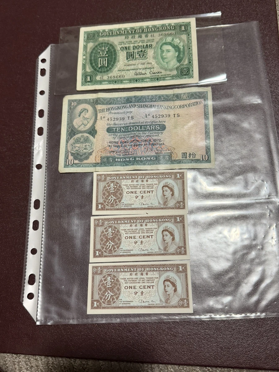 1972 Hong Kong Paper Money for sale | eBay