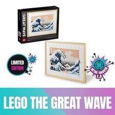 LEGO Art: Hokusai – The Great Wave (31208), Limited Edition, Sealed, Retiring 