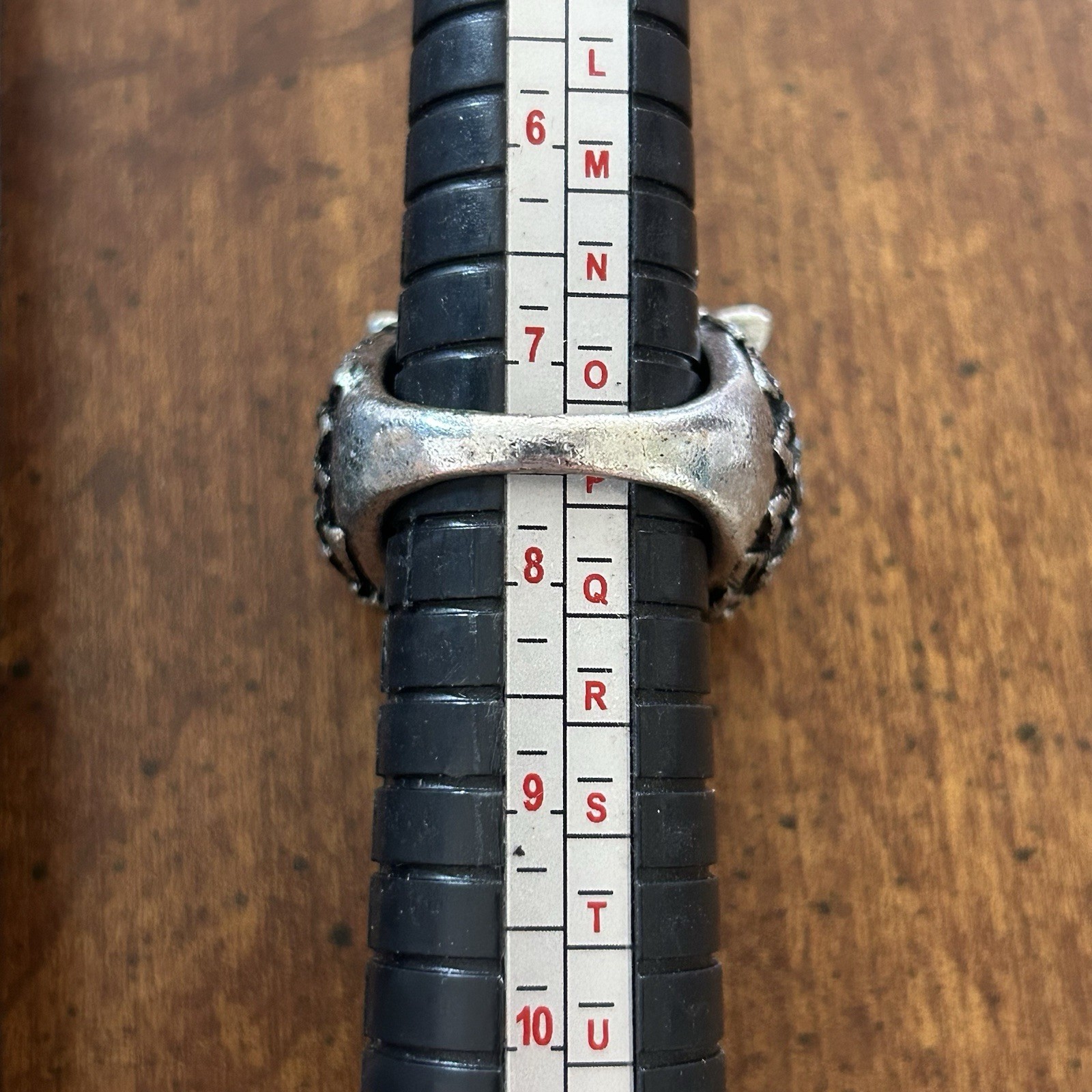 Marcasite Owl Face Ring - image 6