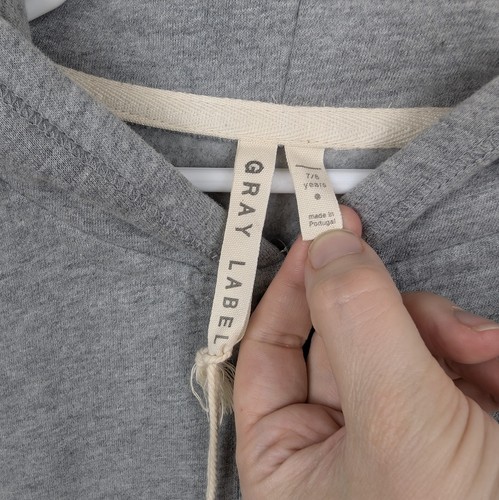 NEW Gray Label Union Suit Coverall Size 7/8 Organic Cotton SUPER SOFT - Picture 3 of 6