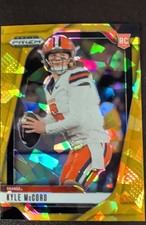 2025 Panini Prizm Draft Picks - Kyle McCord #116 Gold Ice Prizm (RC)
