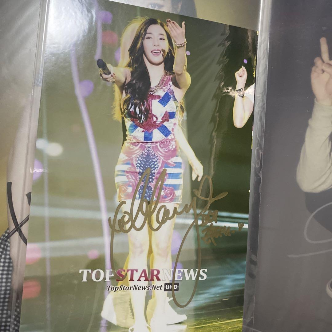 Girls Generation Tiffany グッズセット Girls' Generation Tiffany Autograph Photo | eBay