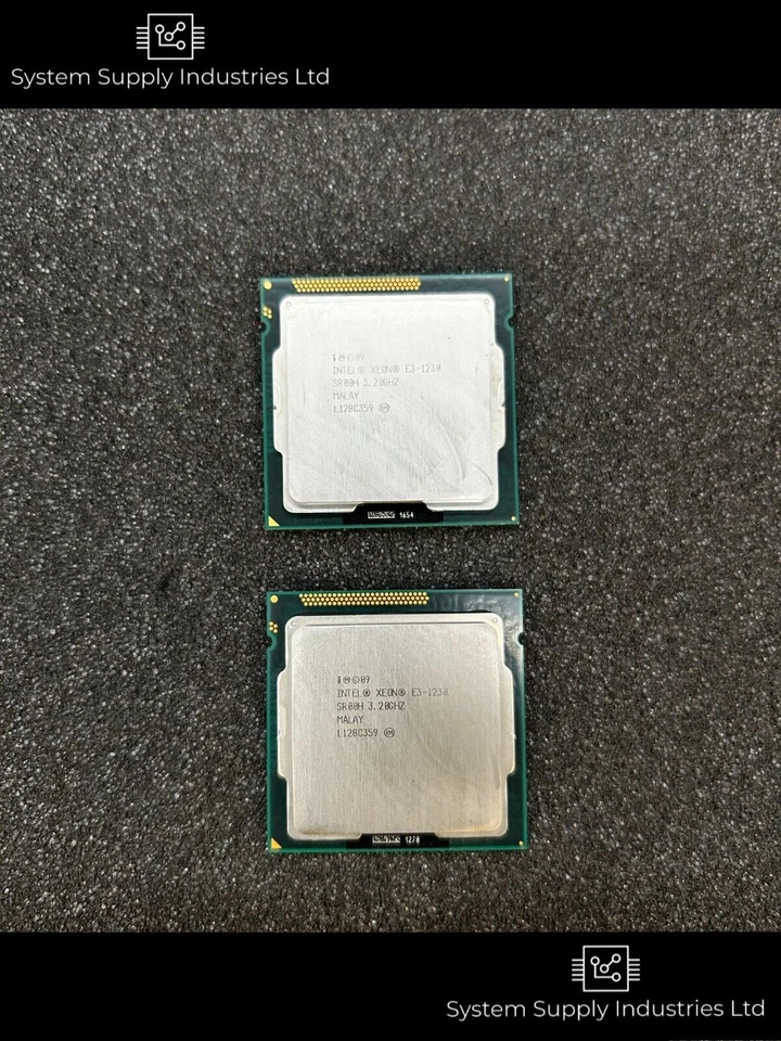 Intel Xeon E3-1230 SR00H 3.20GHz 8MB 4C LGA1155 Workstation CPU Processor 80W - Image 2 of 2