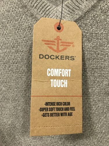 DOCKERS - MEN - SWEATER - TAUPE - SIZE SMALL (APO-168-6) - Picture 3 of 6