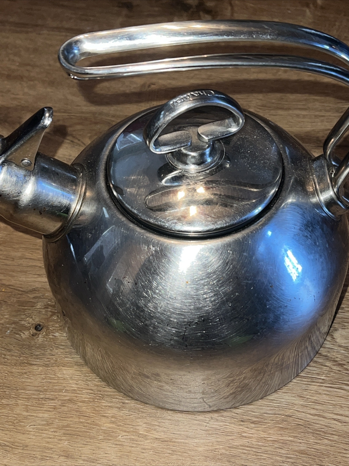 Chantal Stainless Steel Whistling Tea Kettle 8 cups 2 Qt Capacity eBay