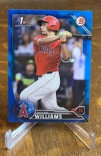 2016 Bowman Draft #BD-113 Blue Nolan Williams 1st Bowman LA Angels /150 A1