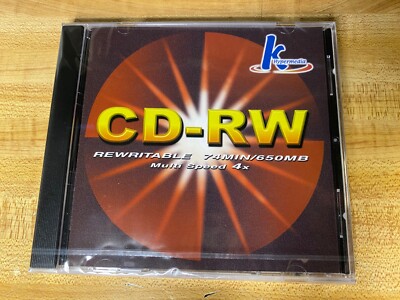 Lot Of 10 Hypermedia Recordable Compact Discs CD-RW In Jewel Case 74 min/650 Mb