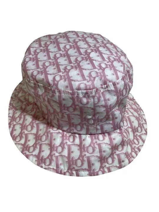 White & Pink LV Bonnet – Monet Dior Couture