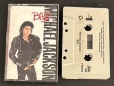 Michael Jackson Bad Cassette Way You Make Me Feel Man In Mirror Smooth Criminal