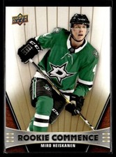 2018-19 Upper Deck Rookie Commence Wood Miro Heiskanen Dallas Stars #RC-MH