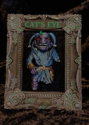Cat's Eye Katzenauge Bilderrahmen Kult Stephen King Horror Troll Kobold 80er 