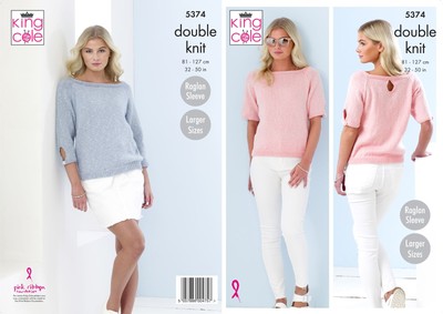 King Cole Strickmuster Damen Pullover - DK 5374