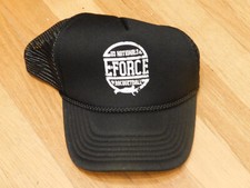 New E-Force Cap Racquetball Black Hat Adjustable from U.S. Nationals