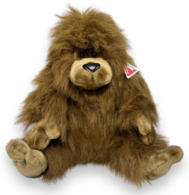 Dakin Applause 14'' Plush Brown Gorilla Monkey Ape Orangutan Long Hair NWT