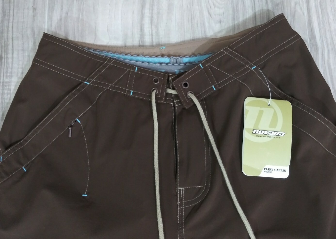 Novara Womens Size Small Brown Bicycle Cycling Mountain Chamois Flirt