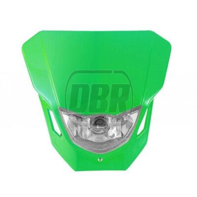 Universal Enduro Motorrad Scheinwerfer Motorrad Pit Bike Licht KXF KX KLX grün