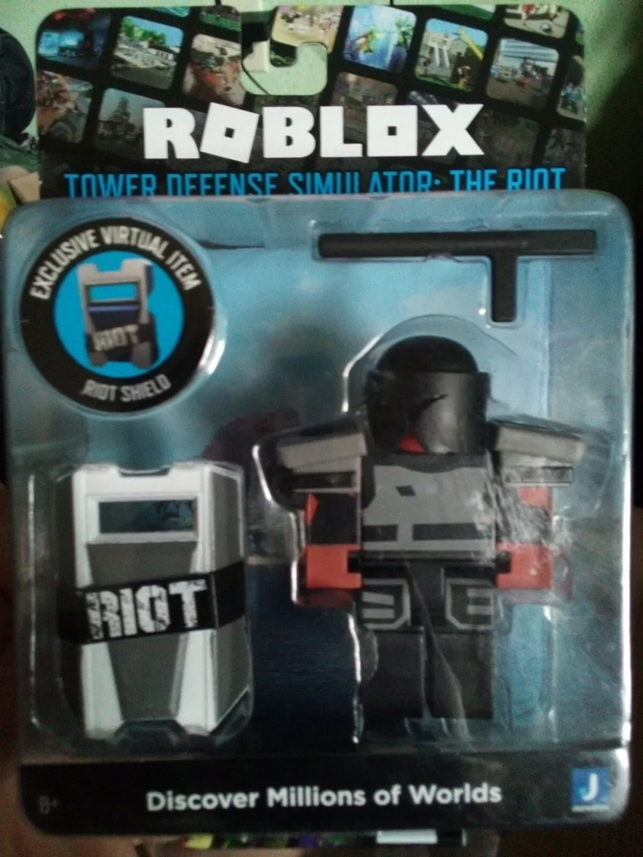 Roblox Action Collection - Tower Defense Simulator: The Riot [Includes  Exclusive Virtual Item]