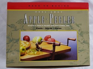 Back to Basics Clamp-On Apple Parer Slicer Peeler Corer Model A501 Gently Used