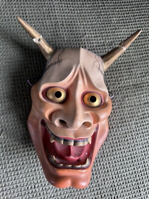 Masque Hannya SHINJA Vintage Rare Japon 24 Cm - Collection