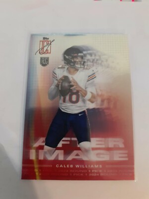 Caleb Williams RC 2024 Topps Signature Class After Image Foil Insert Card#AI-6