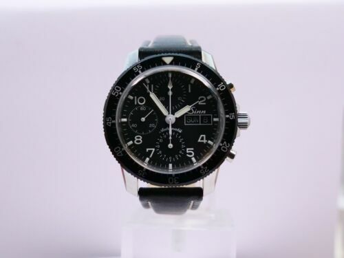 Sinn Chronograph day date black Dial Automatic Men