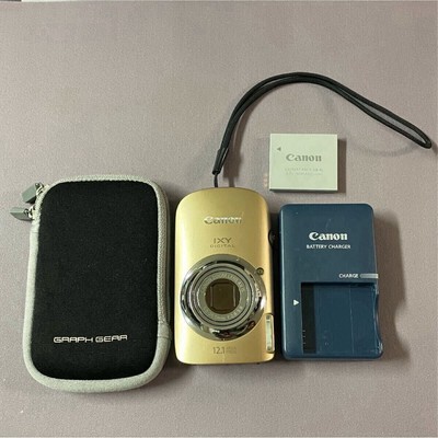 Canon IXY Digital 12.1メガピクセル ゴールド（箱説明書付） Canon