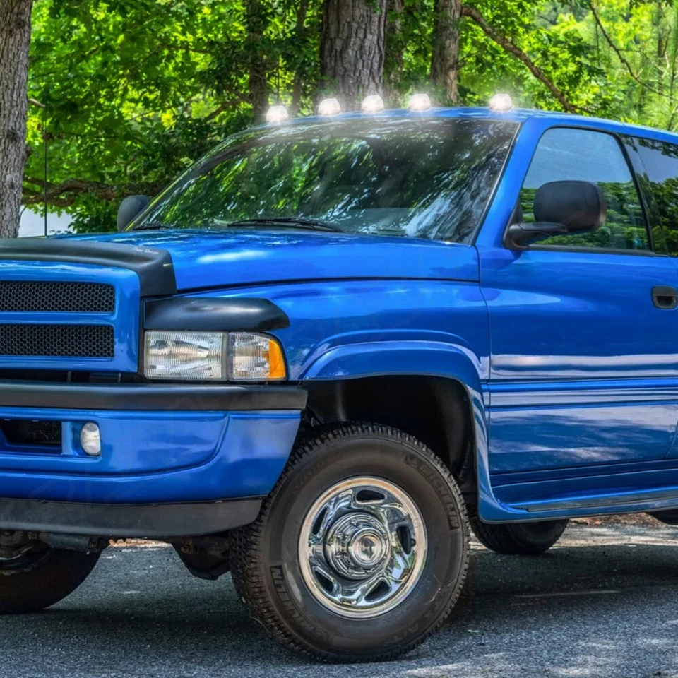 5PCS LED Cab Top Roof Running Light LED For 94-98 Dodge Ram 1500 2500 3500 Truck Foto 3 de 4