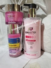 Skindoctor paris egyptian Glow lotion, pepper derm beautifying milk, face cream