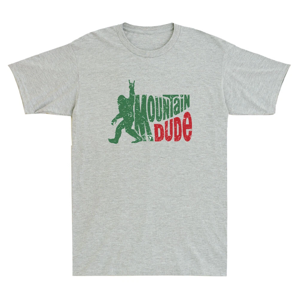 Mountain Dude Sasquatch Hiking T-Shirt