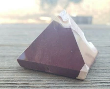 MOOKAITE JASPER NATURAL LARGE GEMSTONE CRYSTAL PYRAMID 41mm [10]