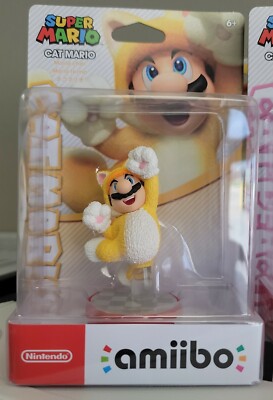 Cat Mario amiibo Nintendo Switch Super Mario Series - NEW SEALED 45496893736 | eBay