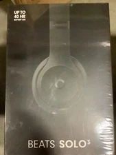 Beats by Dr. Dre Beats Solo3 Wireless On-Ear Headphones - Black , New Sealed