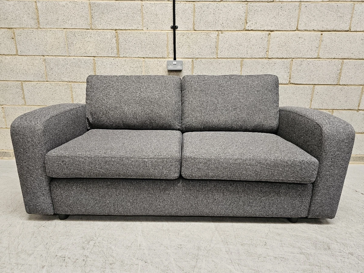 DFS Layla Large 3 Seater Sofa In Charcoal Grey Fabric RRP 749 eBay