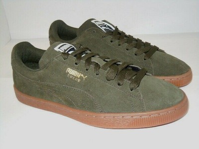puma suede gum sole mens