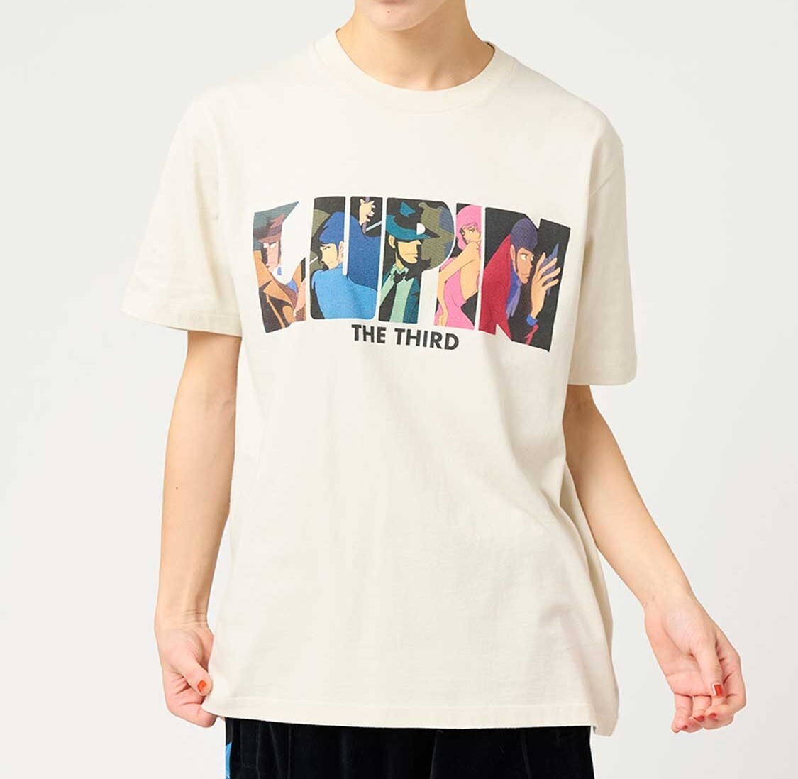 Lupin the Third x graniph Lupin T-shirt White Japan limited Lupin the Third x graniph Lupin T-shirt White Japan limited